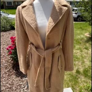 Guess Tan Teddy Trench with Belt